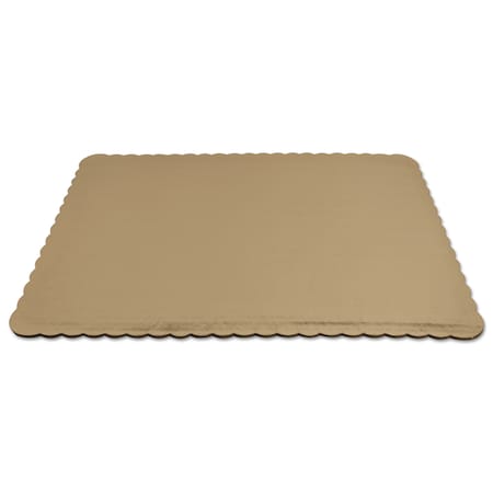 Sct Gold Cake Pads, 1/2 Sheet, 14 x 19, Gold, Paper, 100PK SCH 1650